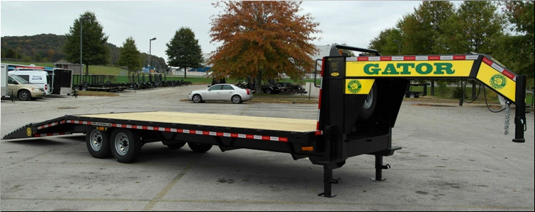 Gooseneck flat bed trailer for sale14k  Guilford County,  North Carolina